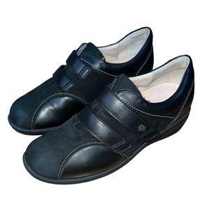 Finn Comfort Women’s Leather/Suede Loafers Walking Shoes Size L (5 1/2)